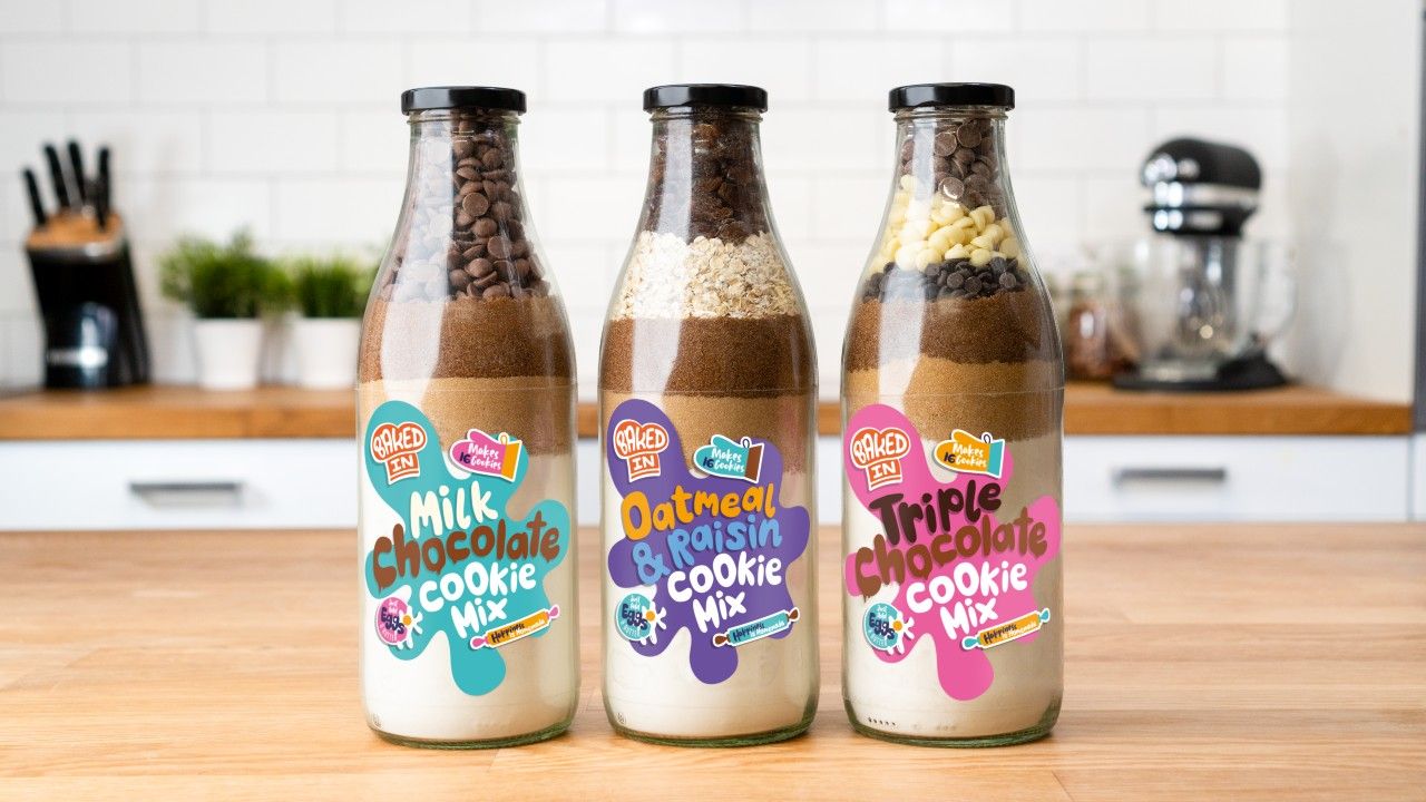Bottled Cookie Mixes - 1 Litre and 500ml